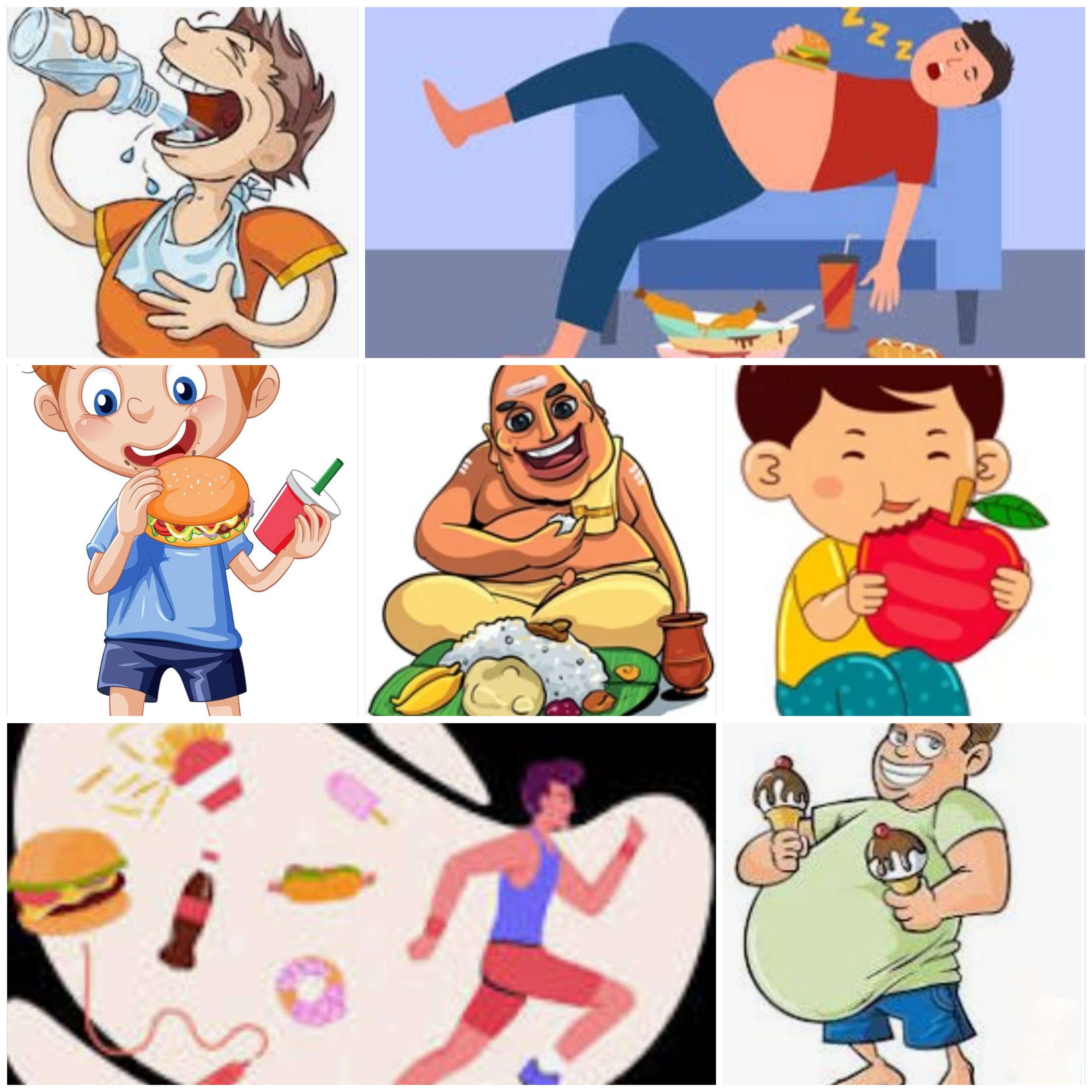 What not to do after eating!